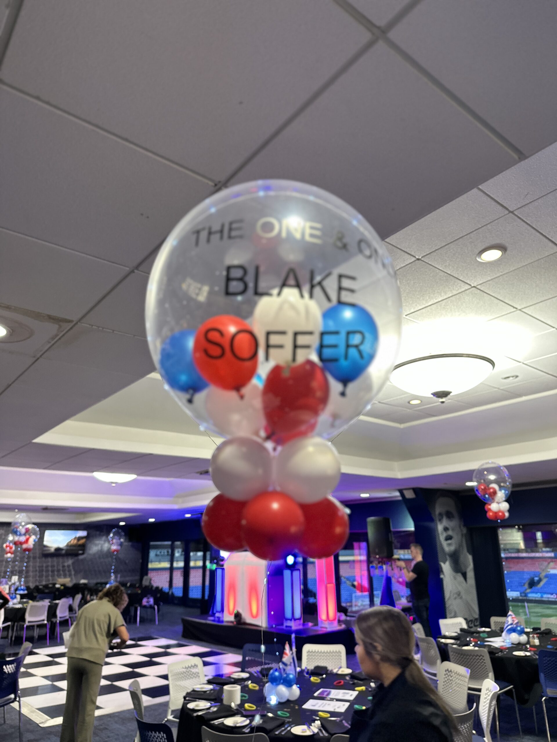 Bolton stadium setup