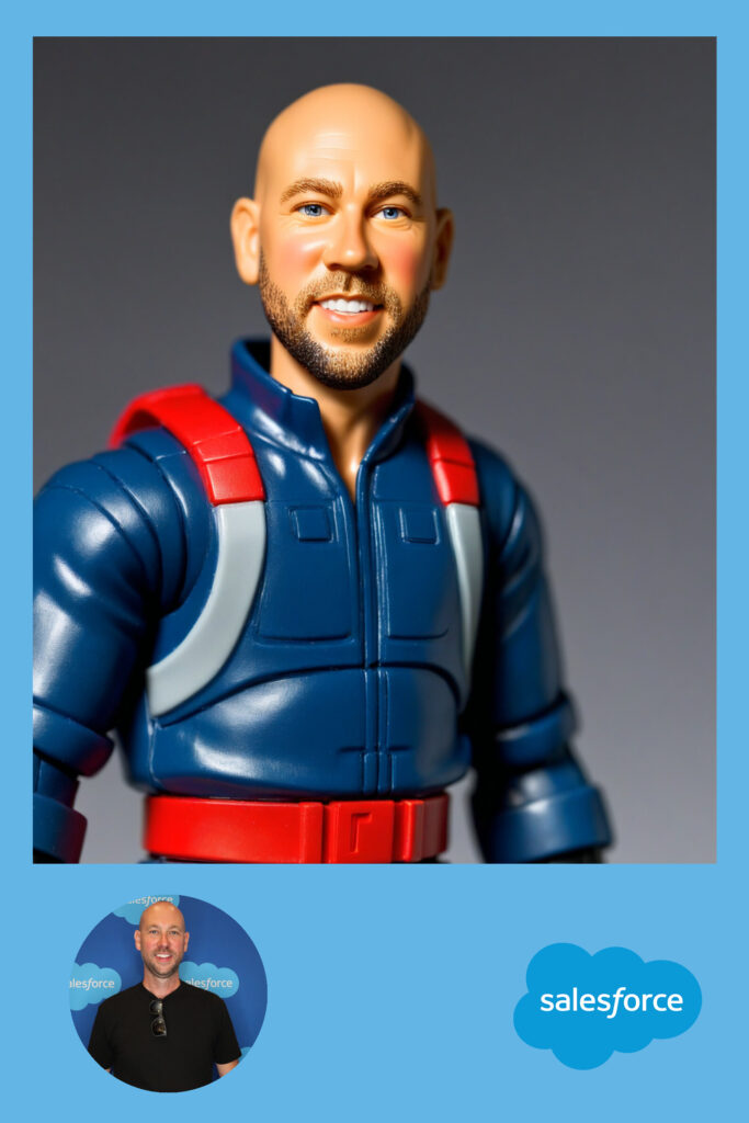 AI Booth man Doll