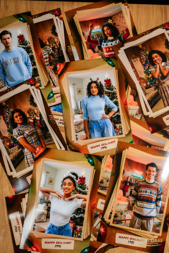 AI Nostalgia Christmas  Prints 