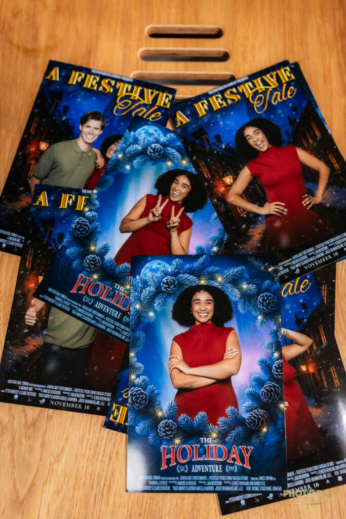 Christmas photobooth prints