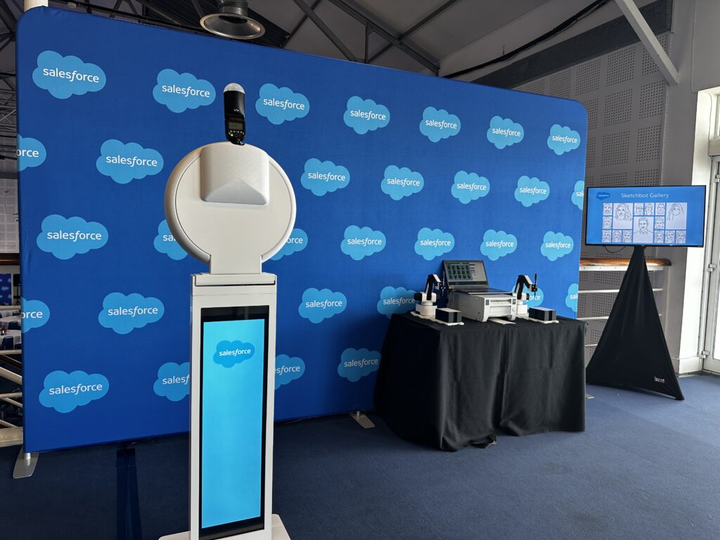 AI Booth And AI SketchBots for Salesforce