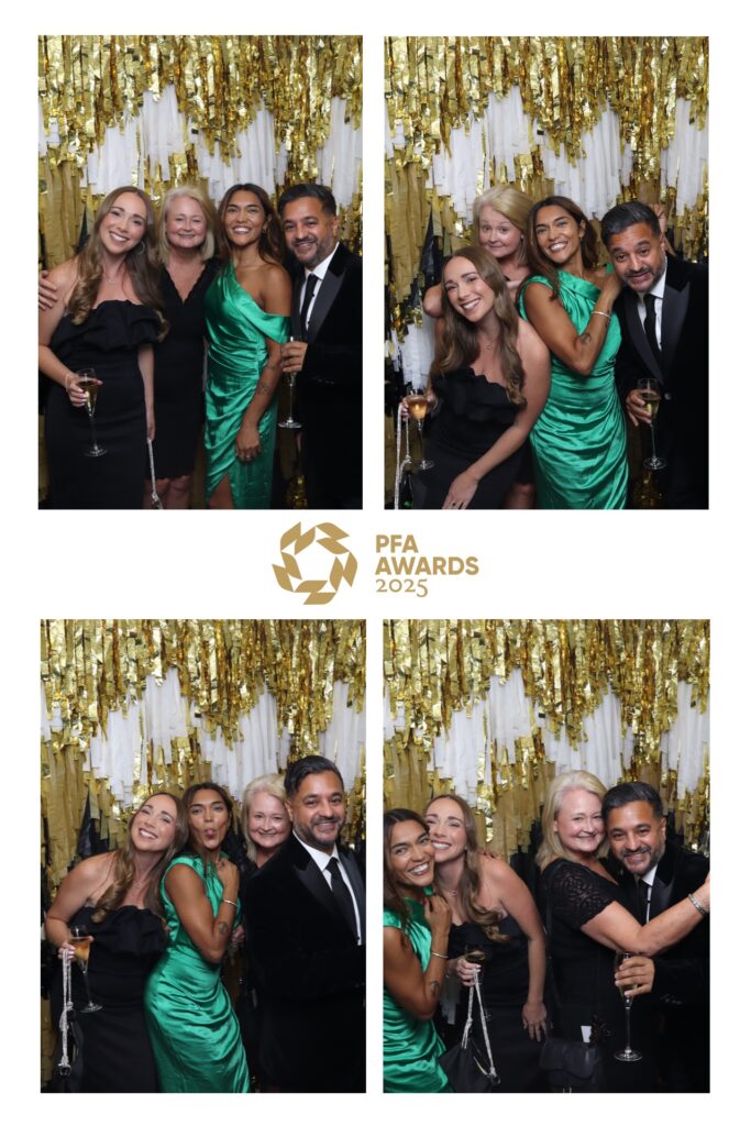 PFA Awards Glam Booth