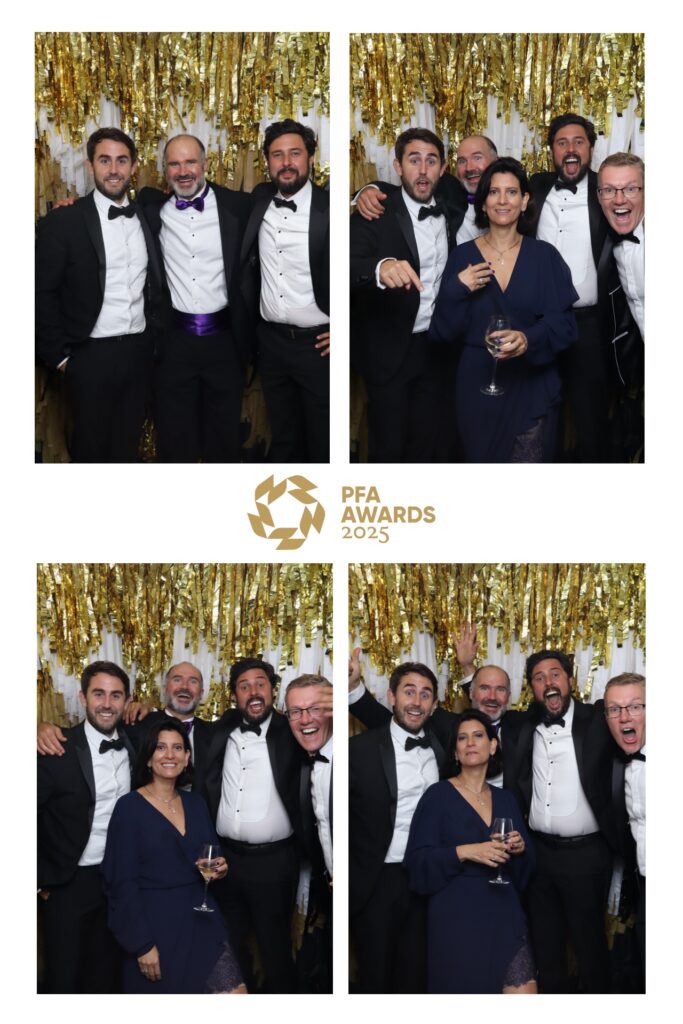 output PFA Awards Glam Booth