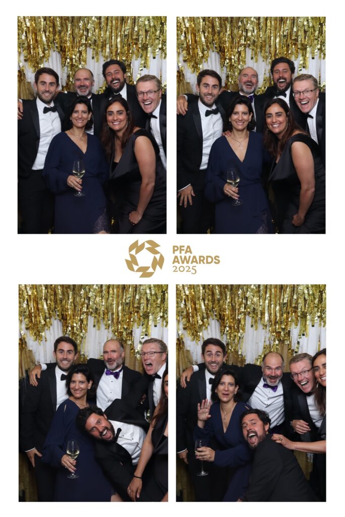 PFA Awards Glam Booth photos