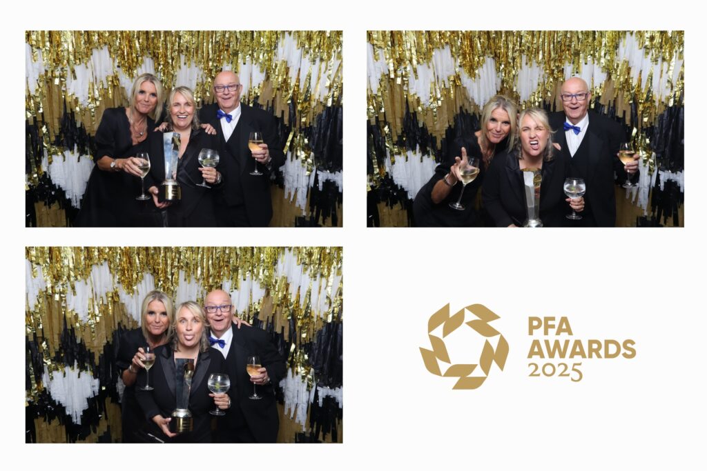 PFA Awards Glam Booth awards wnner