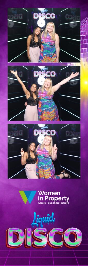 Strip Prints Vogue Booth