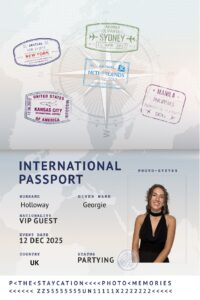 Cistom passport booth