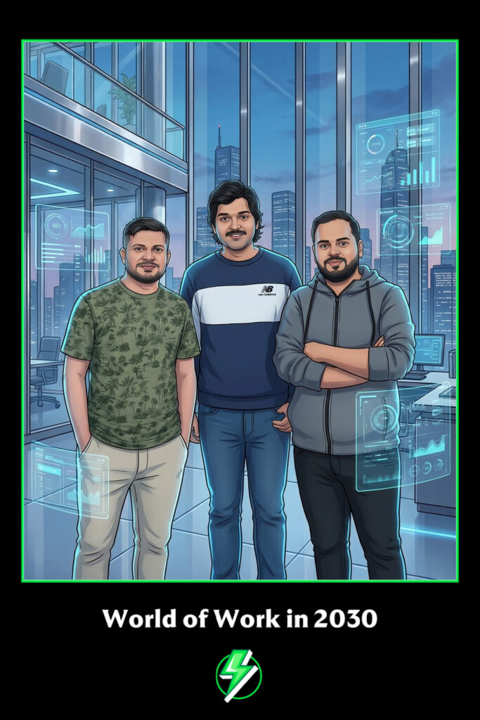 Ai Booth Blue World Multiple guests