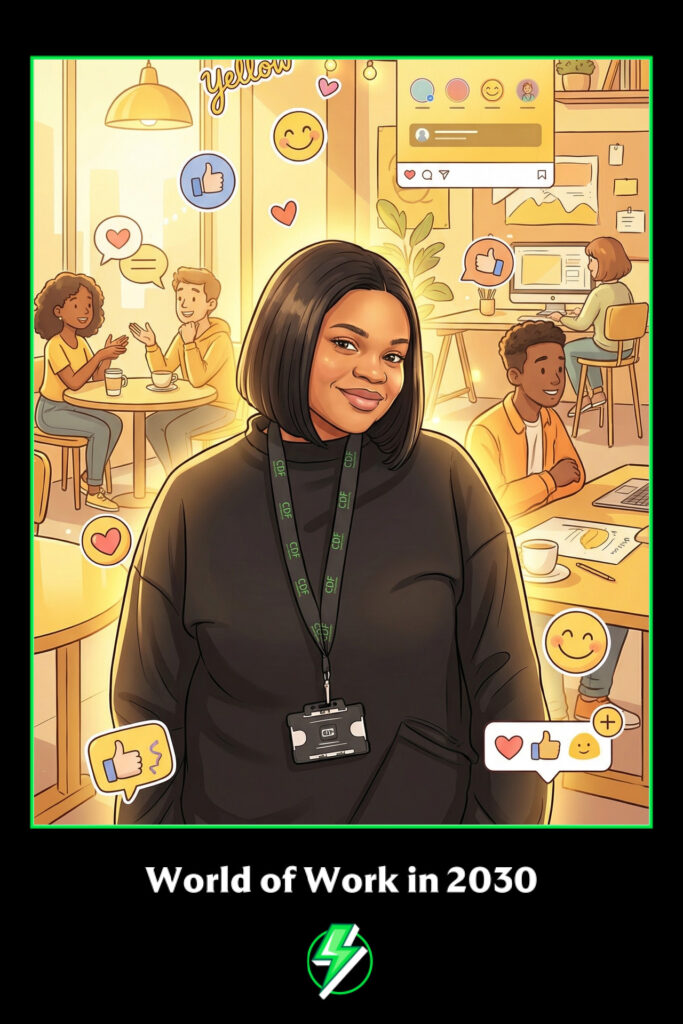 Yellow world AI Booth