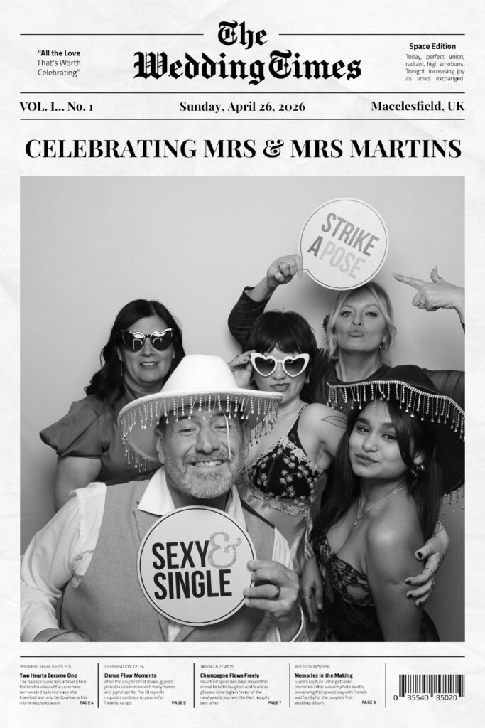 Wedding Photobooth prints