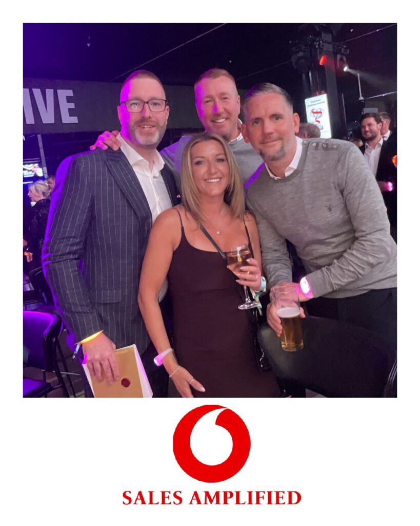 Guests posing photobooth
