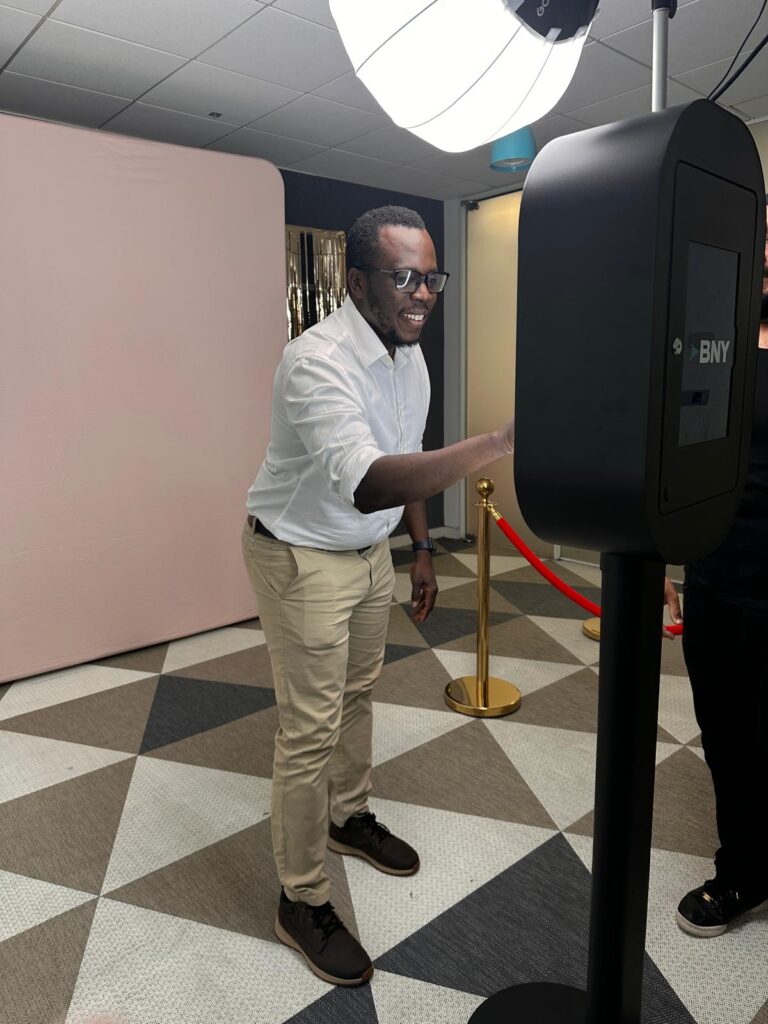 AI photo booth guests