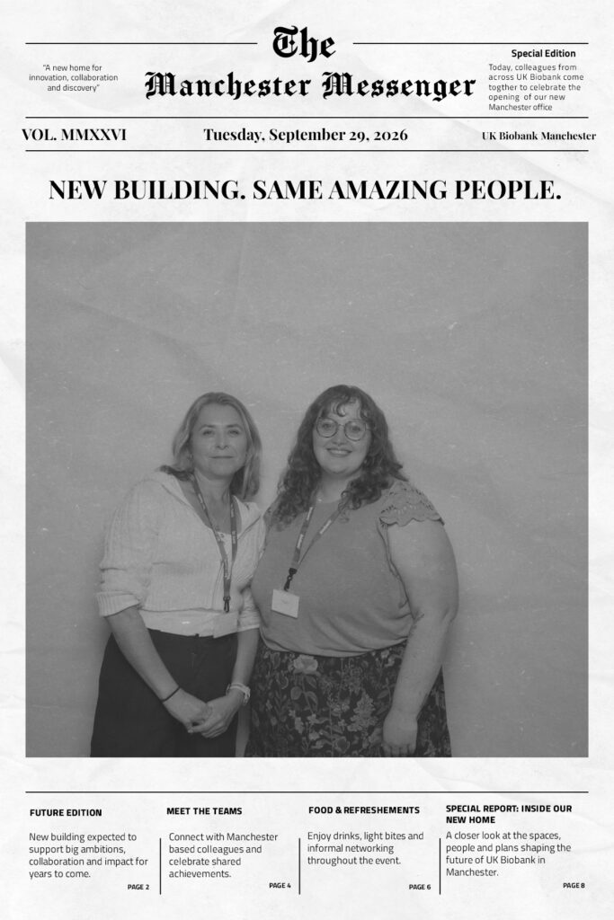 Manchester Photobooth newspaper
