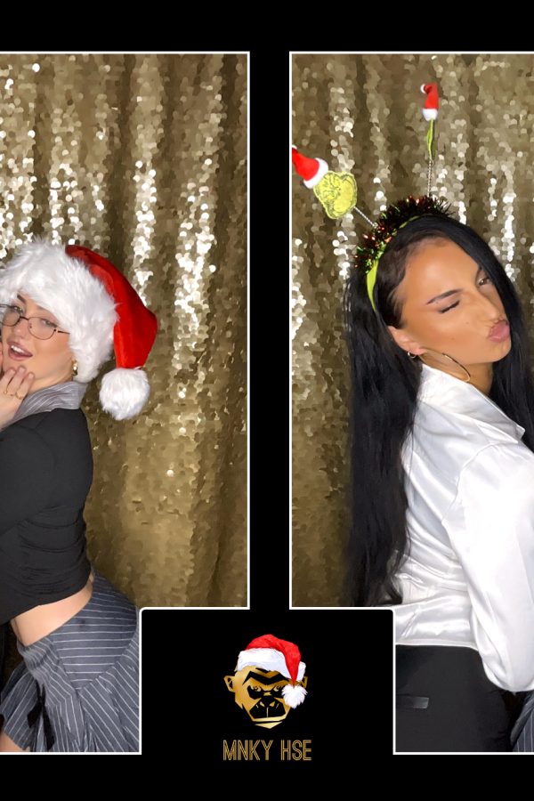 Christmas Photobooth hire Manchester MNKY House