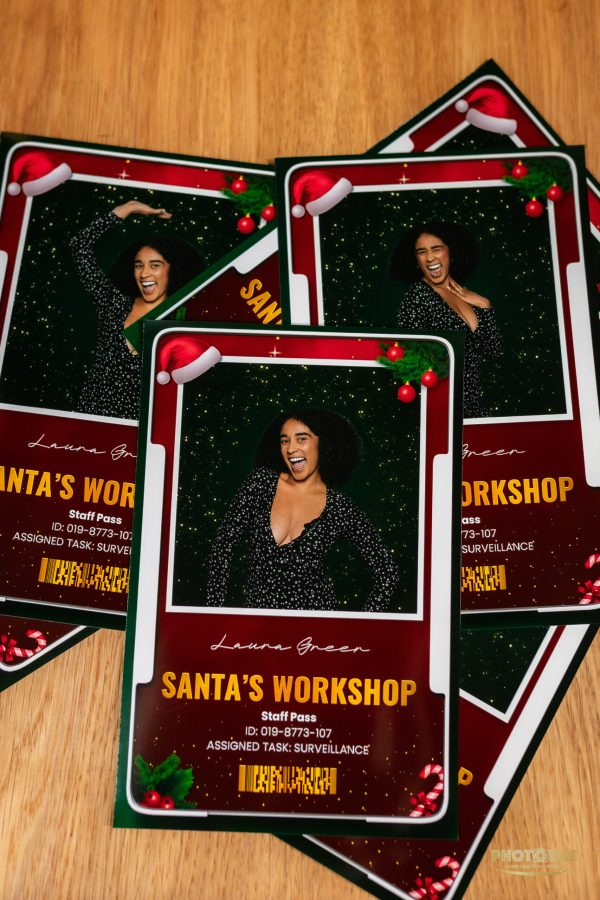 Christmas Santas workshop photobooth